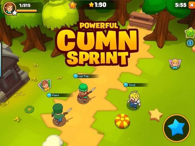 Powerful Cumin Sprint Game Environment